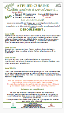affiche cueillette